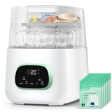NIRGU 4-in-1 Auto Baby Bottle Washer – All-in-One Cleaner, Sterilizer and Dryer Double Layer Large Capacity