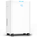 DARKIRON 80 Point Dehumidifier for Home, 4500 Sq.Ft with Drain Hose, Humidity Control and Auto Shut-off, Quiet Smart Compressor for Home, Garage and Large Rooms