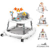 XIOYIG 5 in 1 Baby Walker, Music and Lights Walker for Baby Boy Girls 6-18 Months, Foldable Baby Walkers with Wheels and Bouncer Combo Portable, Toddler Infant Walker with Adjustable Height