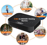Vibration Plate Exercise Machine, 2025 Upgraded Fitness Vibrating Lymphatic Drainage Full Body Workout Shaker for Weight Loss, Featuring a 330 Lbs Capacity Vibrate Fitness Platform with 8 Modes