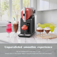 Slushie Machine,Slushy Machine for Home,6 Preset Programs,Auto Cleaning,No Ice Needed, Frozen Drink Maker for Milk Shakes,Frappe,Margarita Smoothie,Slush,and more