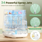 Upgraded Bottle Washer Pro, All-in-One Baby Bottle Washer and Sterilizer & Dryer, Cleaning Machine for Bottles, Pump Parts & Baby Essentials, Effortless Care, Replaces Hand Washing