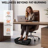 SEDOZIK Vibration Plate Exercise Machine, 400 Lbs Capacity Whole Body Vibrating Plate for Lymphatic Drainage, Weight Loss Fat Burner for Home Workout Women Men, Black