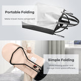 kmaier Baby Bouncer, Portable Baby Bouncer Seat for Babies 0-18 Months, 100% Cotton Fabrics, 3 Modes of use with Rocker and Stationary Options, Infant Rocker Chair with Hanging Toys-Organic Oat