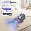 SUDILO Mattress Vacuum Cleaner with Heat, 16kPa Suction, HEPA & 500W Motor – Deep Clean Dust & Pet Hair on Bed, Couch, Carpet, Gray
