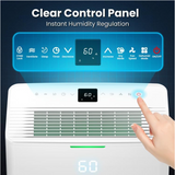 DARKIRON Dehumidifier for Home, MAX 80 Pint, 4500 Sq.Ft with Drain Hose, Humidity Control and Auto Shut-off, Quiet Smart Compressor for Home, Garage and Large Rooms