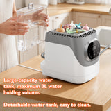 NIRGU All-in-One Fully Automatic Baby Bottle Washer,Cleaner,Sterilizer & Dryer with 72-Hour Odor-Free Storage,Large Double-Layer Capacity,Gray White