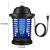 DOJOAO Bug Zapper Outdoor,900-1000V Electric Mosquito Killer Lamp,Replaceable Bulb,Suitable for Bedroom,Living Room,Terrace & Porch