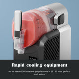 Slushie Machine,Slushy Machine for Home,6 Preset Programs,Auto Cleaning,No Ice Needed, Frozen Drink Maker for Milk Shakes,Frappe,Margarita Smoothie,Slush,and more
