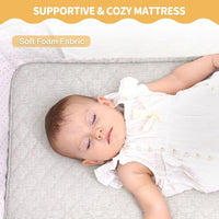 kmaier Bassinet Bedside Sleeper Adjustable Height with Breathable Mesh,for Newborns-Dark Gary