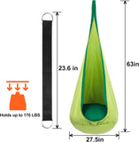 Y-STOP Kids Pod Swing Seat Green