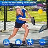 MTEN Pickleball Paddle, USAPA Approved Fiberglass Surface Pickleball Paddle with Protective Cover, Outdoor for Men Women