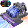 SUDILO Mattress Vacuum Cleaner with Heat, 16kPa Suction, HEPA & 500W Motor – Deep Clean Dust & Pet Hair on Bed, Couch, Carpet, Gray