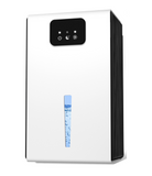 DARKIRON Dehumidifier for Home, 95 OZ Water Tank, (1000 sq.ft) Upgrade Dehumidifiers for Bathroom Bedroom Basement with Auto Shut Off,7 Colors LED Light (White)